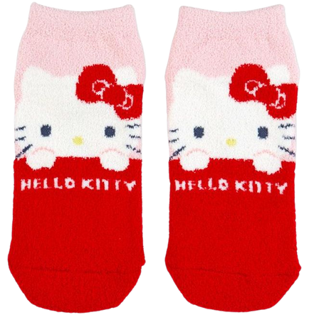 Sanrio Hello Kitty Fluffy Socks 23-25cm – Twinkle Glory