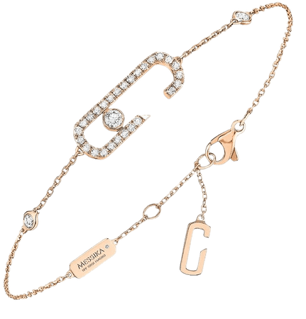 Messika Move Addiction by Gigi Hadid Diamond Pavé Line Bracelet | Nordstrom