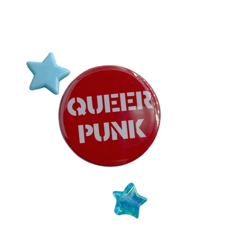 Queer Punk Button Badge | Etsy