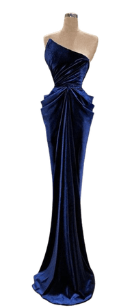Royal blue formal dress $10,000