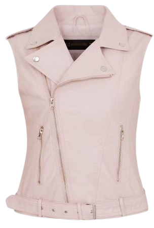 Women sleeveless jacket elegant ladies leather vest new 2018 Pink coat casual fashion short female vests dropcolete feminino|Leather ...