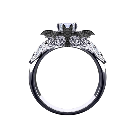 ‘Valencia’ Gold Bat Engagement Ring | Sapphire Studios Design | $893 – $1,313