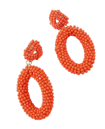 Lulus Orange Earrings