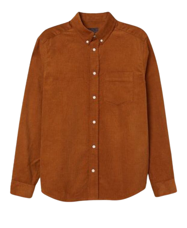 Shirt corduroy light brown