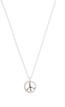 Shop AMBUSH peace-charm necklace with Express Delivery - FARFETCH