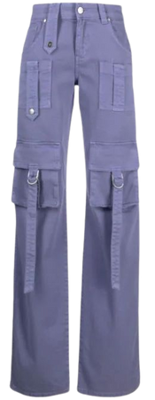 Blumarine straight-leg Cargo Jeans - Farfetch