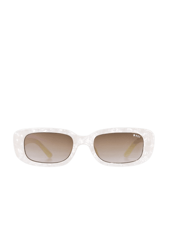 Creeper Sunglasses Pearl White