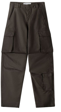 Multi-pocket cargo pants - New - Women | Bershka