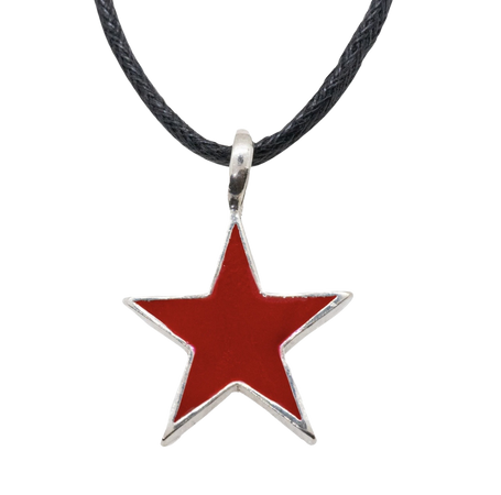 red star pendant