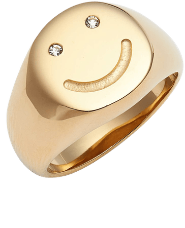 Bracha Happy Signet Ring | Nordstrom