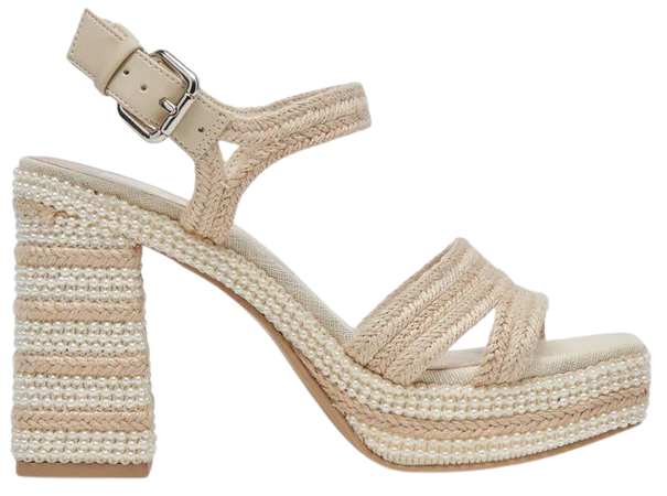 ANIRA Ivory Pearl Heels | Women's Bridal Ivory Pearl Heels – Dolce Vita
