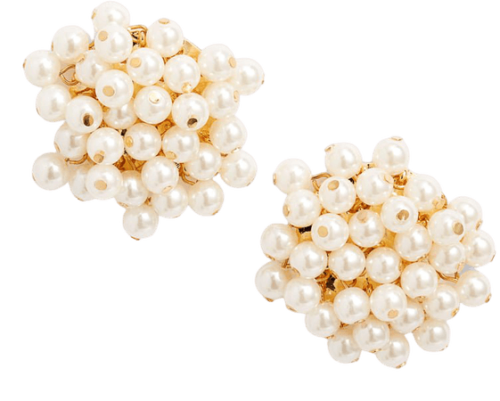 Lele Sadoughi Imitation Pearl Cluster Earrings | Nordstrom