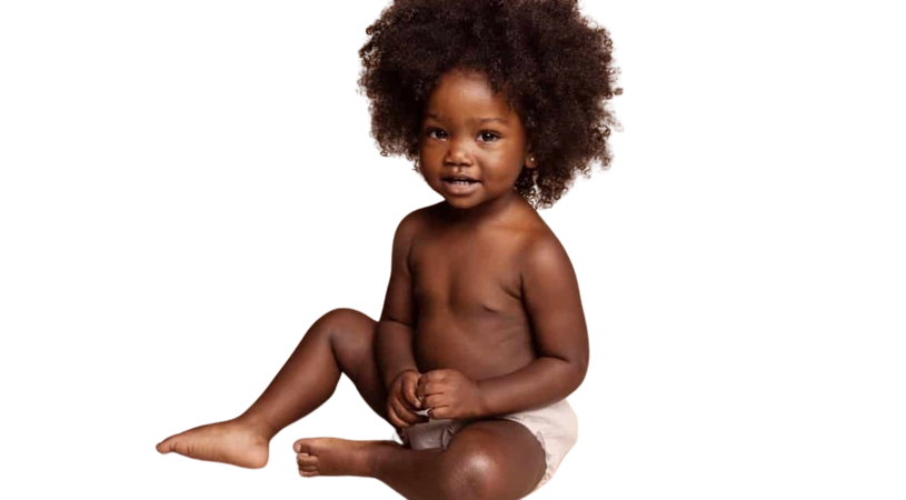 black baby girl