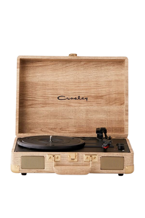 Crosley UO Exclusive Wood Cruiser Bluetooth Record Player | Urban Outfitters