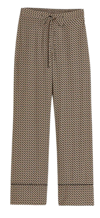 Patterned Pants - Beige/patterned - Ladies | H&M US