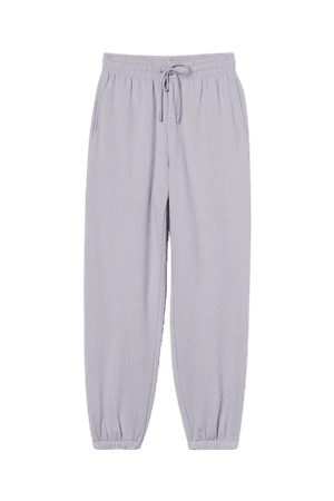 Cotton-blend Sweatpants - Light purple - Ladies | H&M US