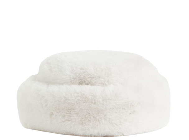 Fluffy Hat - Cream - Ladies | H&M US