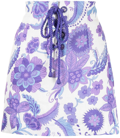 Shop Alice McCall berry nights skirt with Express Delivery - FARFETCH