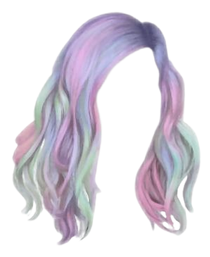Pastel Rainbow Hair 1