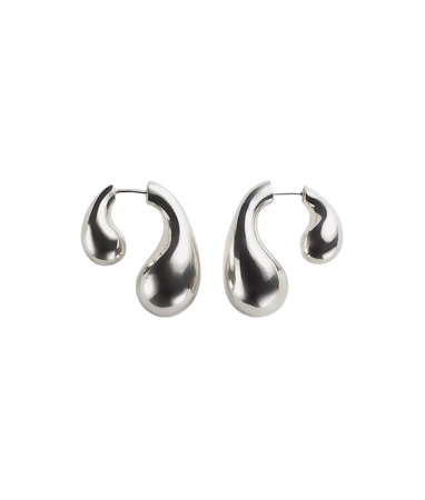 Bottega Veneta® Women's Drop Earrings in Silver. Shop online now.