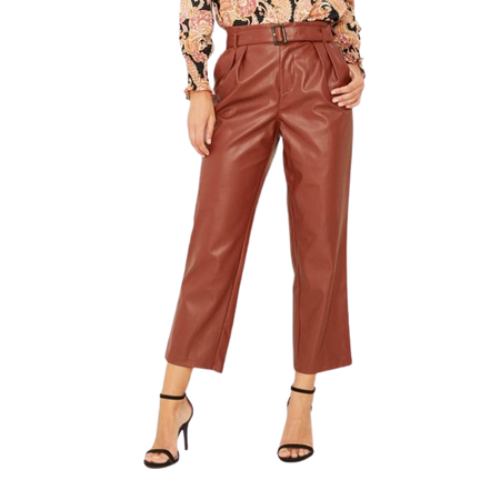 Women's High-Rise Belted Pleat Front Pants - Who What Wear ™ : Target