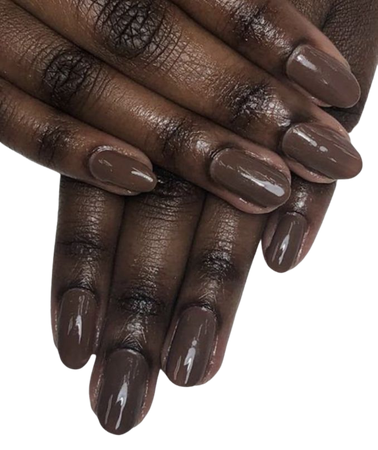 Nails Nude Brown