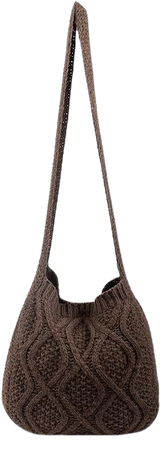 Amazon.com: ENBEI Women's Shoulder Handbags Crochet Bags Shoulder Shopping Bag tote bag aesthetic canvas tote cute tote bags (Pink) : Home & Kitchen
