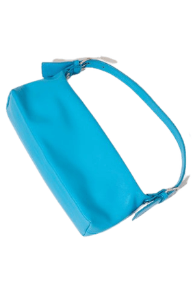 Blue Slouchy Rectangular Shoulder Bag | PrettyLittleThing USA
