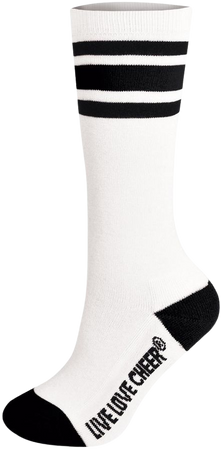 Chasse Knee-High Striped Sock - Cheer Socks | Omni Cheer