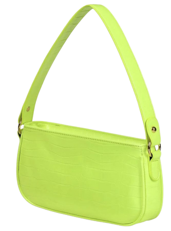 Shein lime green shoulder bag