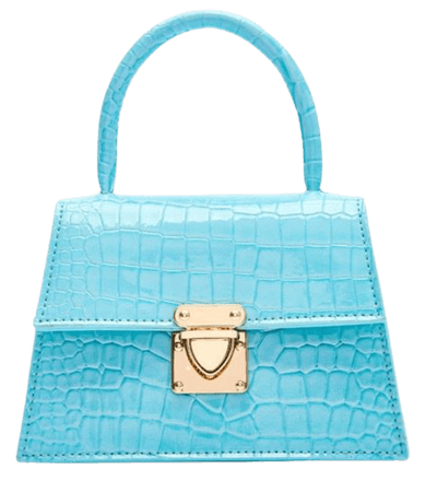 ocean blue mini shein bag