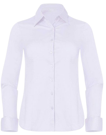 Pier 17 Button Down Shirts for Women, Fitted Long Sleeve Tailored Shirt Blouse (X-Large, White) - Walmart.com