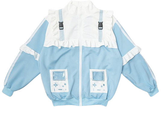 Game Over Frill Jacket (Blue) | ACDC RAG