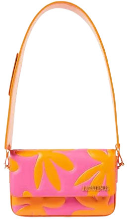 orange and pink jacquemus bag