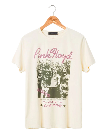 Women's Pink Floyd Point Me To The Sky Vintage Tee | Junk Food Clothing
