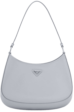 Prada Cleo Brushed Leather Shoulder Bag - Farfetch