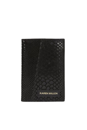 Leather Passport Holder | Karen Millen