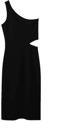 Cut-out bodycon dress - Women | Mango USA