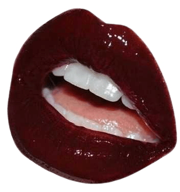 dark red lipstick png