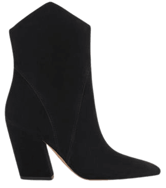 NESTLY BOOTIES IN BLACK SUEDE – Dolce Vita