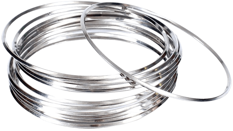 silver bangles set - Google Search