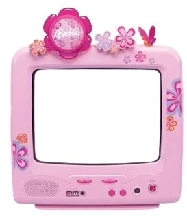 pink tv frame vintage png aesthetic vibe