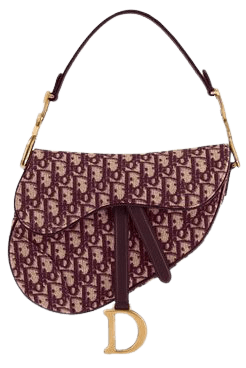 Saddle Bag Blue Dior Oblique Jacquard - products | DIOR