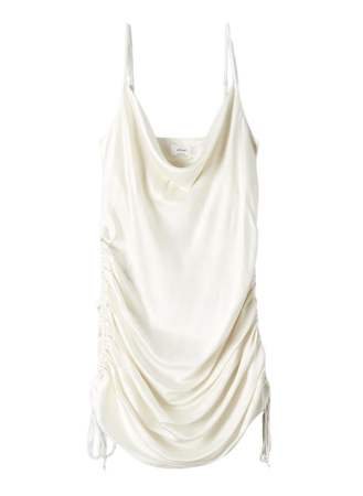 Wilfred ONLY RUCHED SLIP DRESS | Aritzia CA