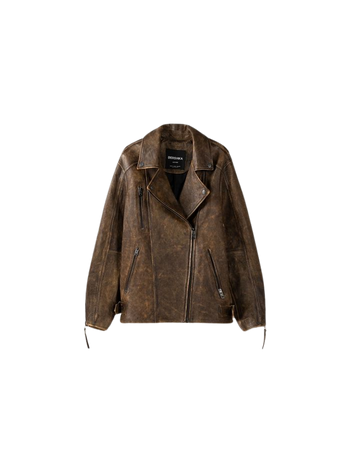 Leather jacket - New - Women | Bershka