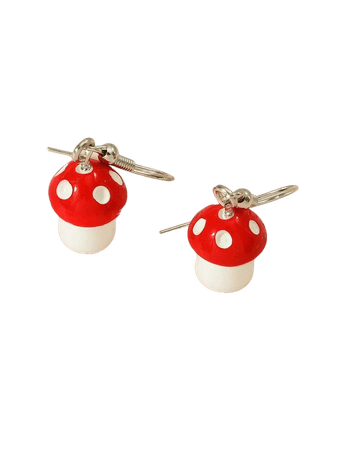 Mushroom Drop Earrings | SHEIN USA