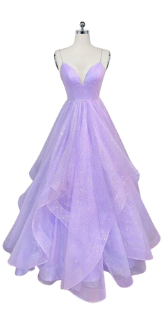 Pretty Purple Prom Dress