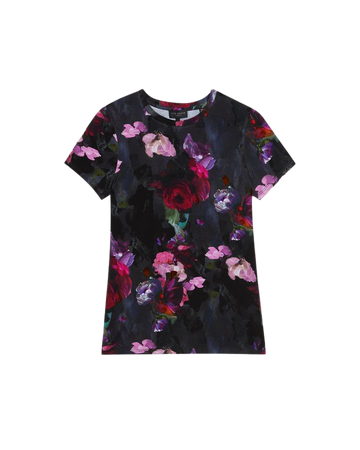 KARLYAA - Printed Fitted Tee – Ted Baker, United States
