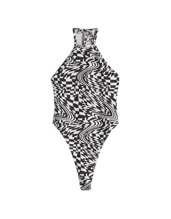 Halter bodysuit - Tees and tops - Woman | Bershka