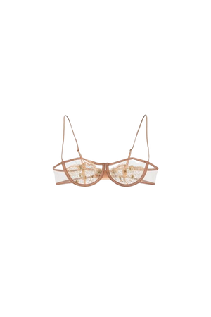 FRENCH LACE BRA LIMITED EDITION - Beige | ZARA United States